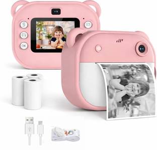 LoveLens Instant Polaroid Camera In Built Printer 48 MP 1080q Screen 3 Rolls Instant Camera