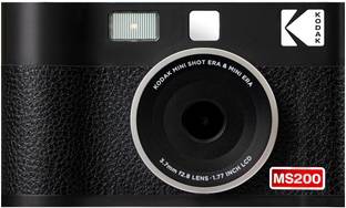 KODAK Mini Shot 2 ERA 4PASS 2 in 1 Camera and Photo Printer (Initial 8Sheets+60Sheets) Instant Camera