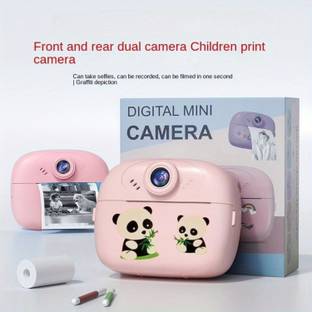 BAIRNINO Instant Photo Print Camera for Kids Children Polaroid Camera, 48MP Printer Instant HD Ink-Free Print Camera, Selfie Dual Camera, Music & Games for All Ages Instant Camera