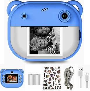 Prime Assure Mini Camera Photo with 2 roll Instant Photo Print Camera for Kids Children Polar Instant ...