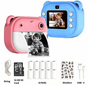 Prime Assure Instant Photo Print Camera for Kids Children Polaroid Camera 48 MP Mini Camera Photo With...