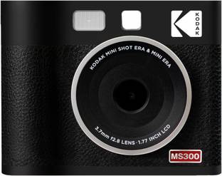 KODAK Mini Shot 3 ERA 4PASS 2 in 1 Camera and Photo Printer (Initial 8Sheets+60Sheets) Instant Camera