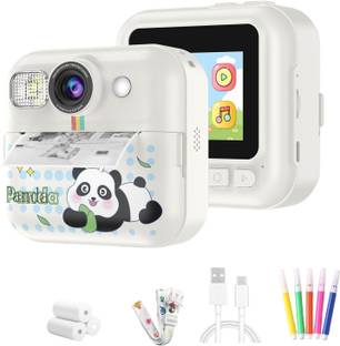 CASON 1 Instant camera Mini Camera Printer, 1080P HD & 48MP Instant Photo Camera for Kids with Print I...