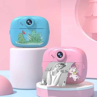 HLtratech DIY instant photo printer cemera HL159 Snap Print Pro HD Digital Photo Camera with Instant T...