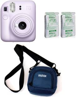 FUJIFILM Instax mini 12 Lilac Purple with 10x2 Film & Pouch Instant Camera