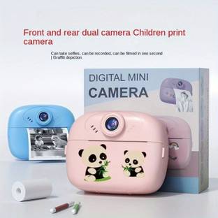 BAIRNINO Instant Photo Print Camera for Kids Children Polaroid Camera, 48MP Printer Instant HD Ink-Fre...