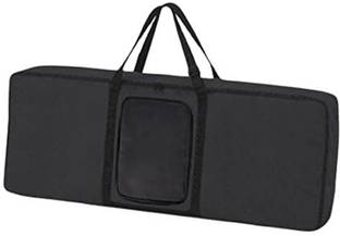 Standzo Keyboard Cover for Casio Sa-80, Sa-81 Mini Keyboards with Front Pocket(Black) Keyboard Bag