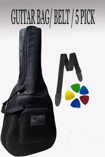 HouseOfCommon GUITAR BAG BELT AND PICKS 5 MDCL A19 Guitar Bag