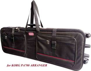 MALAV Korg Pa700 Professional Arranger Bag of Steel Frame (Flight Case) With Wheels Keyboard Bag