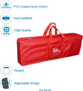 BLUEBERRY KB10 Red Bag For Casio SA 51 Keyboard, Keyboard Bag