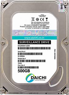 DAICHI Z646 500 GB All in One PC's, Desktop, Laptop, Network Attached Storage, Servers, Surveillance S...