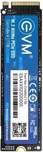 EVM NVMe (GEN 3) 1 TB Desktop, Laptop, All in One PC's Black PCIe NVMe Internal Solid State Drive (SSD) (EVMNV/1TB)