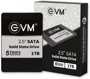 EVM SATA 1 TB All in One PC's, Desktop, Laptop, Surveillance Systems, Network Attached Storage Black SATA Internal Solid State Drive (SSD) (1TB SSD 2.5" INCH SATA)