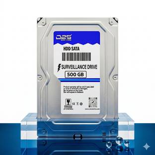 D25 D25 SecureVision SV500 500GB Surveillance Internal Hard Disk for CCTV DVR NVR 500 GB Surveillance ...