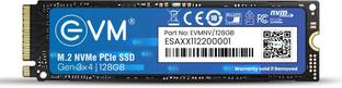 EVM NVMe (GEN 3) 128 GB All in One PC's, Desktop, Laptop Black PCIe NVMe Internal Solid State Drive (S...