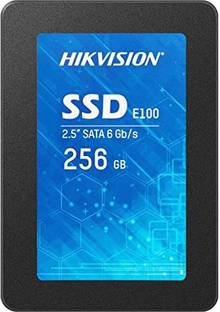 HIKVISION E100 2.5" SATA 256 GB Laptop, Desktop Black SATA Internal Solid State Drive (SSD) (E100)