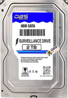 D25 2TB Professional Surveillance Hard Disk | 3.5” SATA DVR HDD | 2TB Hard Disk HDD 2 GB Surveillance ...