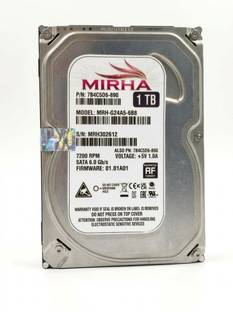 MIRHA DESKTOP 1 TB All in One PC's, Surveillance Systems Silver SATA Internal Hard Disk Drive (HDD) (1...