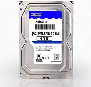 D25 4TB Hard Disk for HIKVISION (iDS-7104HQHI-M1/S) 4 Channel HD CCTV Camera DVR 4 TB Surveillance Systems Internal Hard Disk Drive (HDD) (4TB Hard Disk for HikVision 4 Channel CCTV DVR | 4TB Surveillance Hard Hisk)