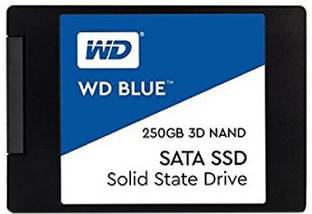 WD Blue 3D 250 GB Laptop, Desktop, Servers, Surveillance Systems Blue SATA III Internal Solid State Drive (SSD) (WDS250G2B0A)
