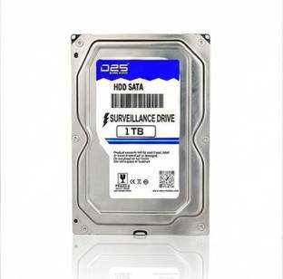 D25 Fusion Series 1TB Surveillance Hard Disk for All CCTV Camera DVR 1 TB Surveillance Systems Silver ...