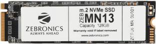 ज़ेबरोनिक्स NVME SSD M.2 2280 FORM FACTOR 128 GB डेस्कटॉप, लैपटॉप इंटरनल सॉलिड स्टेट ड्राइव (ZEB-MN13)