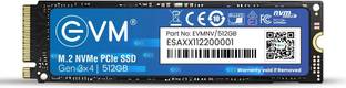 EVM EVMNV 512 GB All in One PC's, Desktop, Laptop Black PCIe NVMe Internal Solid State Drive (SSD) (EVMNV/512GB)