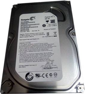 Seagate ST3500414CSP 500 GB Desktop Silver SATA Internal Hard Disk Drive (HDD) (ST3500414CSP)