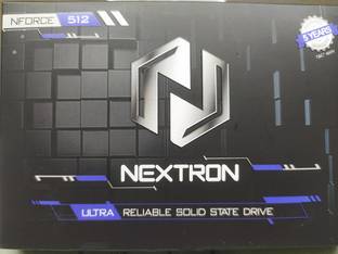 Nextron NFORCE 512 GB Laptop Black SATA Internal Solid State Drive (SSD) (NFORCE 512Gb TLC SSD)
