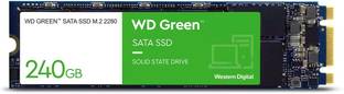 WD Green™ 240 GB Laptop, Desktop Green SATA III Internal Solid State Drive (SSD) (240GB SATA M.2 2280 ...