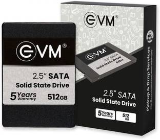 EVM SSD 512 GB All in One PC's, Desktop, Laptop Black SATA Internal Solid State Drive (SSD) (SSD 512GB 2.5 SATA)