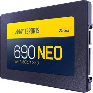 Ant Esports SATA 2.5" 256 GB Laptop, Desktop Black SATA Internal Solid State Drive (SSD) (690 NEO)