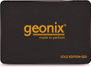 GEONIX GOLD SSD 512 GB Laptop, Desktop, All in One PC's Black SATA III Internal Solid State Drive (SSD) (GEONIX512GBGOLD)