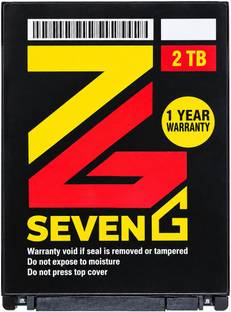 Seven G Black 2 TB All in One PC's, Desktop, Laptop Black SATA III Internal Hard Disk Drive (HDD) (200...