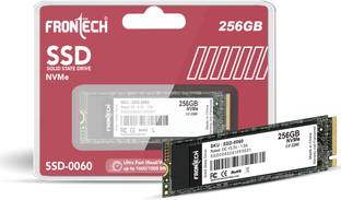 Frontech - 256 GB Desktop, Laptop, All in One PC's Black SATA III Internal Solid State Drive (SSD) (SSD-0060)