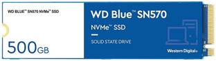 WD Blue™ SN570 M.2 NVMe 500 GB Desktop, Laptop, All in One PC's, Network Attached Storage, Surveillance Systems Blue PCIe NVMe Internal Solid State Drive (SSD) (WDS500G3B0C)