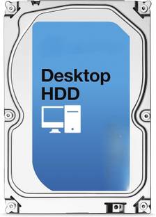 PreSolve 2TB Desktop HDD 2 TB Desktop Silver SATA Internal Hard Disk Drive (HDD) (24/7 CCTV DVR & NVR ...