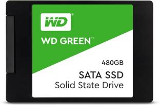 WD Green 480 GB Laptop, Desktop Internal Solid State Drive (SSD) (WDS480G2G0A)