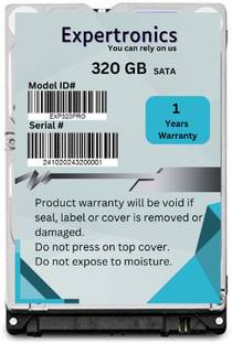 EXPERTRONICS PRO 320 GB Laptop, Desktop, All in One PC's Silver SATA Internal Hard Disk Drive (HDD) (E...