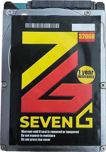 Seven G SATA 2.5 320 GB All in One PC's, Desktop, Laptop, Surveillance Systems Black SATA Internal Har...