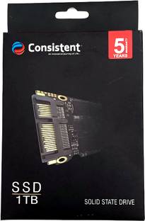 ASOSS ENTERPRISES X 1000 GB All in One PC's BALACK SATA Internal Solid State Drive (SSD) (CTSSD1TBS6)