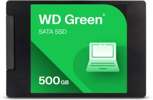 SanDisk WD Green SATA 500 GB Desktop, Laptop Green, Black SATA Internal Solid State Drive (SSD) (WDS500G5G0A-00CPT0)
