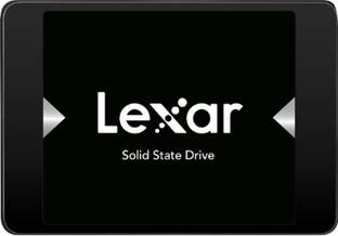Lexar NS10 Lite 120 GB Laptop, Desktop Black SATA III Internal Solid State Drive (SSD) (LNS10LT-120BCN)