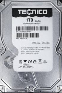 TECNICO 1TB 3.5” SATA HDD 1 TB All in One PC's, Desktop, Network Attached Storage, Servers, Surveillan...