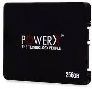 powerx 256 GB SATA 2.5" SSD 256 GB All in One PC's, Desktop, Laptop, Network Attached Storage, Servers, Surveillance Systems Black SATA Internal Solid State Drive (SSD) (PWX25S G3)
