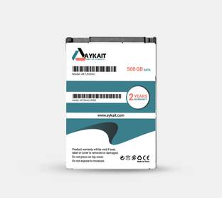 Aykait AKTL500AC 500 GB Laptop, Desktop, All in One PC's Tial SATA Internal Hard Disk Drive (HDD) (500...