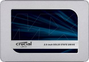 Crucial MX500 1 TB Laptop, Desktop Silver SATA Internal Solid State Drive (SSD) (CT1000MX500SSD1)