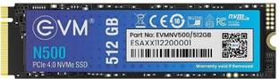 EVM EVMNV500 512 GB All in One PC's, Desktop, Laptop Black PCIe NVMe Internal Solid State Drive (SSD) (512 GB)