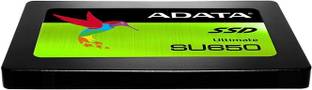 ADATA SU650 240 GB Laptop, Desktop, All in One PC's, Servers Black SATA Internal Solid State Drive (SSD) (SU650)