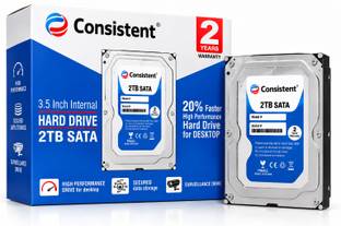 consistant HARD DRIVE 2 TB All in One PC's, Desktop, Network Attached Storage, Servers, Surveillance S...